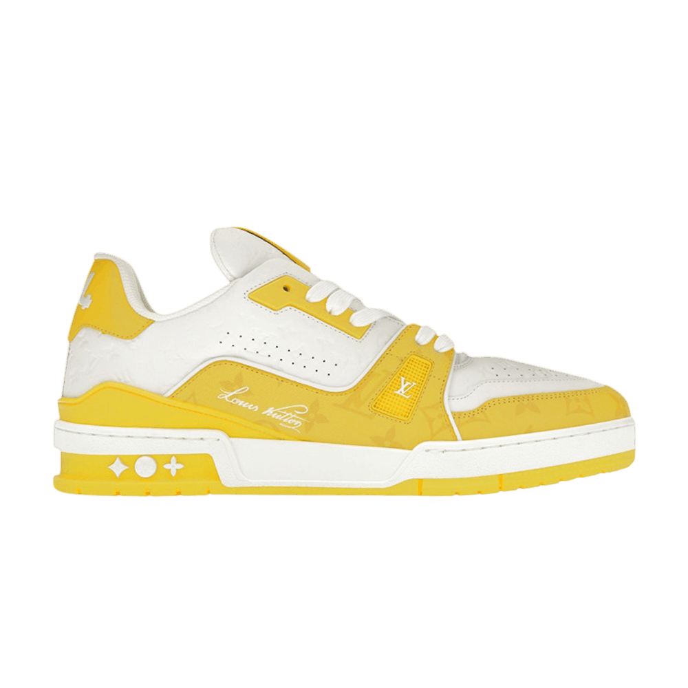 Кроссовки Louis Vuitton Trainer Low '#54 Mini Monogram - Yellow'