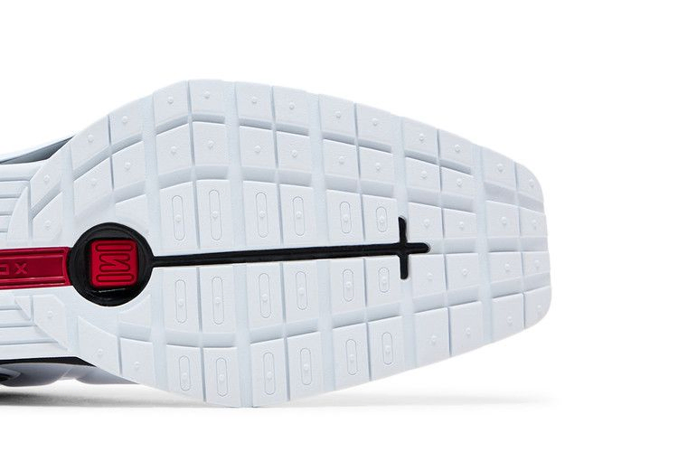 Martine Rose x Nike Wmns Shox Mule MR4 'Metallic Platinum Varsity Red'