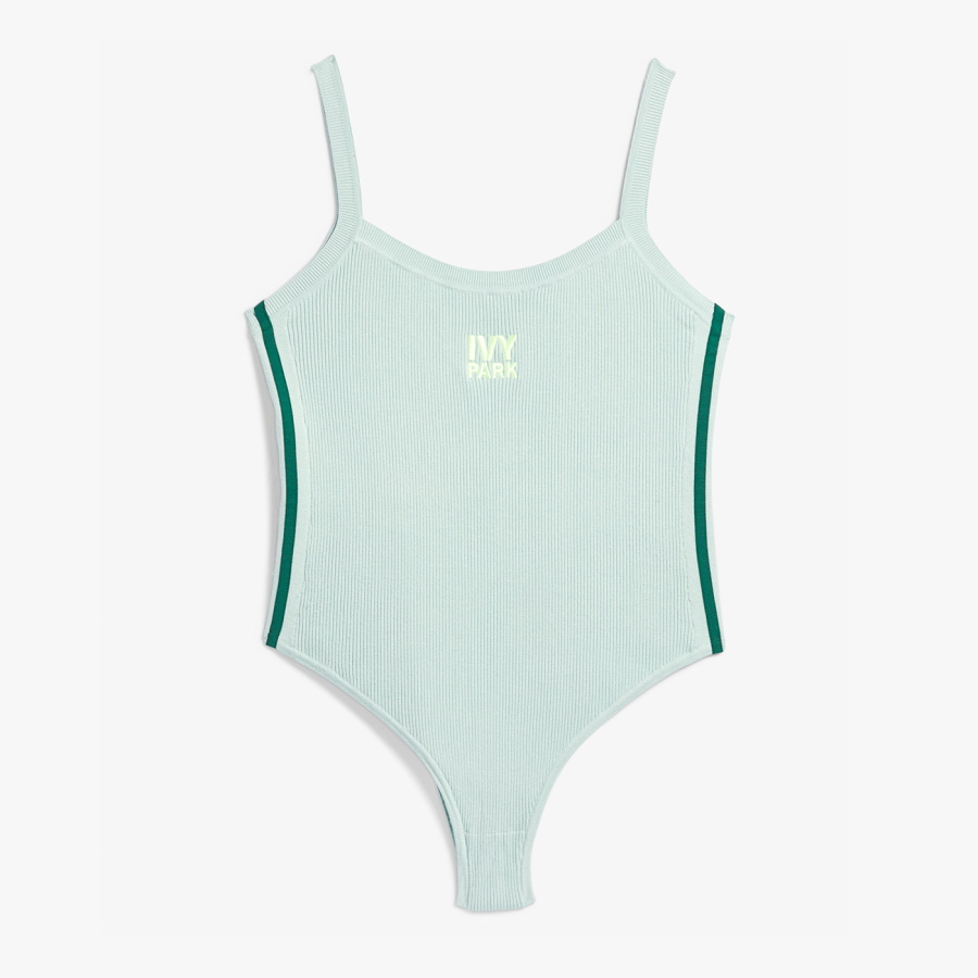 Боди adidas Ivy Park Tank Bodysuit (Plus Size) Green Tint