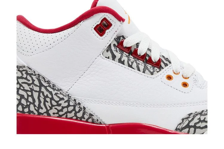 Кроссовки Air Jordan 3 Retro GS 'Cardinal Red'