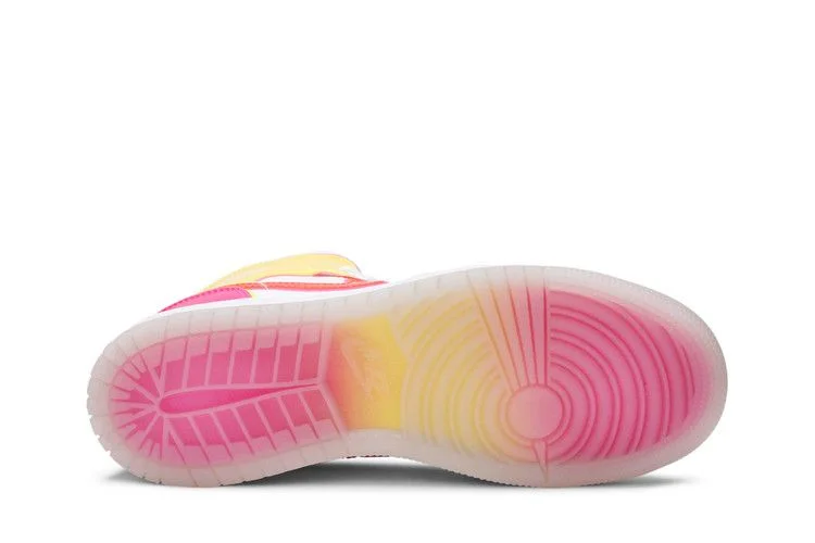 Кроссовки Air Jordan 1 Mid SE GS 'Edge Glow'