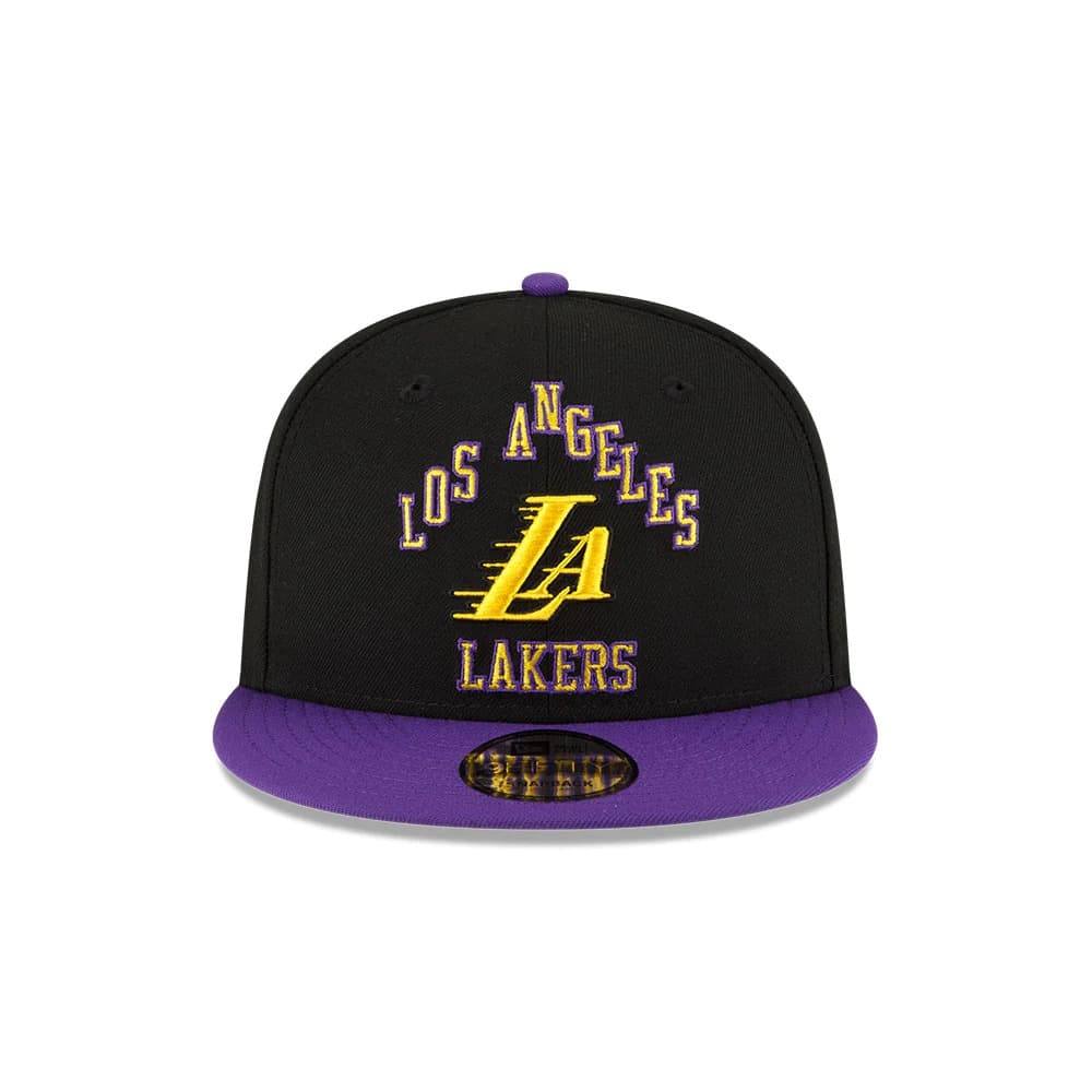 Бейсболка New Era Los Angeles Lakers 9FIFTY 2024 City Edition NBA Snapback Hat