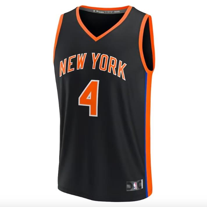 2022-23-New-York-Knicks-4-Derrick-Rose-Fast-Break-City-Black-Jersey-1