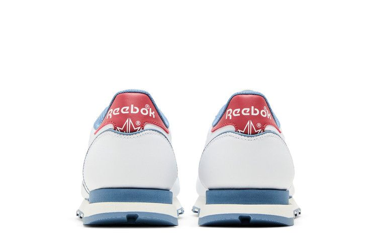 Кроссовки Reebok Classic Leather 'White Blue Slate'