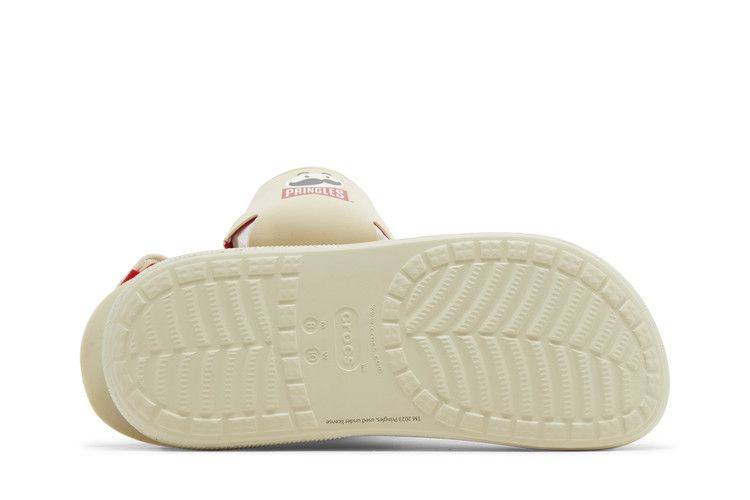 Кроссовки Crocs Pringles x Classic Crush Boot 'Bone'