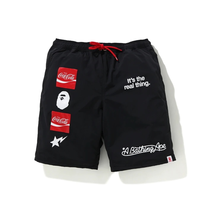 Спортивные шорты BAPE x Coca Cola Shorts Black