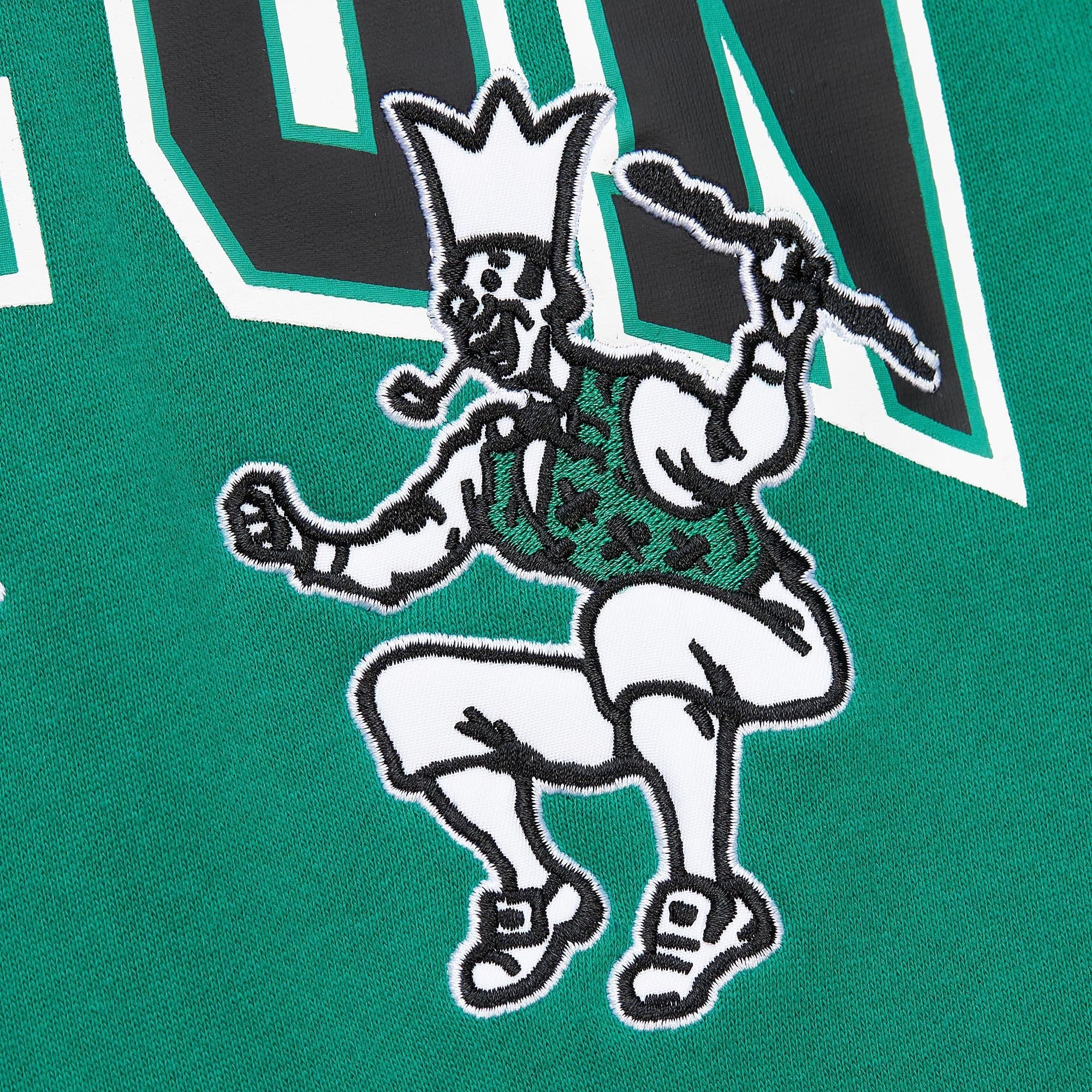 Худи Mitchell & Ness Premium Fleece Vintage Logo Boston Celtics Hoodie
