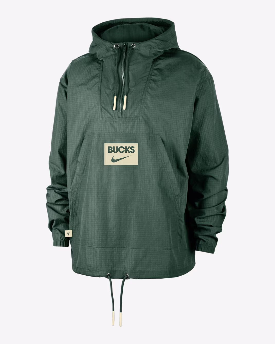 Мужской анорак Nike NBA Milwaukee Bucks Club Courtside Fir/Flat Opal/Flat Opal