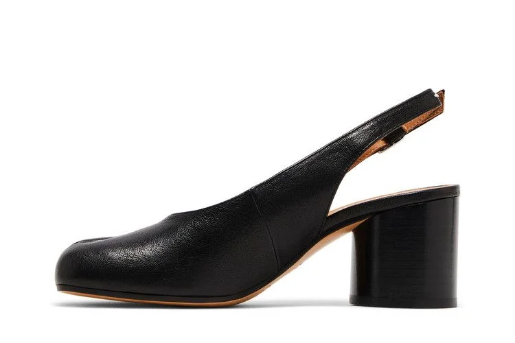 Кроссовки Maison Margiela Wmns Tabi Slingback 'Black'