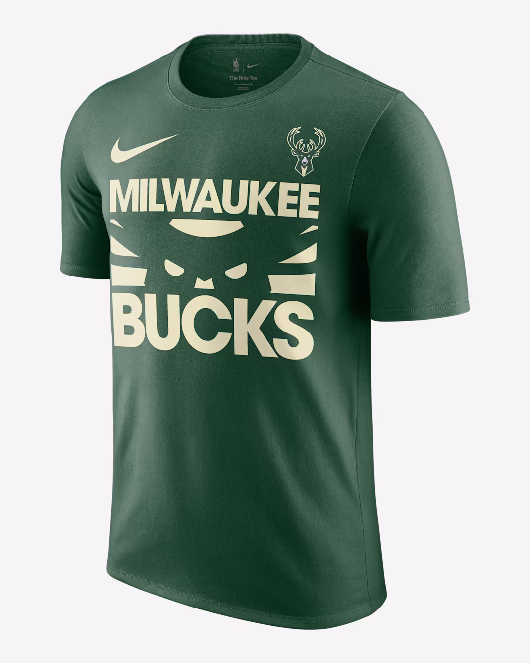 Мужская футболка Nike NBA Milwaukee Bucks Courtside Fir