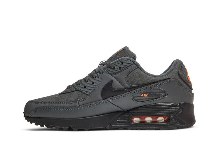 Кроссовки Nike Air Max 90 'Iron Grey Total Orange'