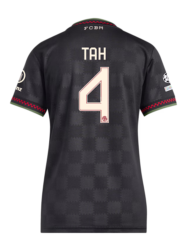 Женское футбольное джерси FC Bayern Munich Champions League Jersey 25-26 TAH 4