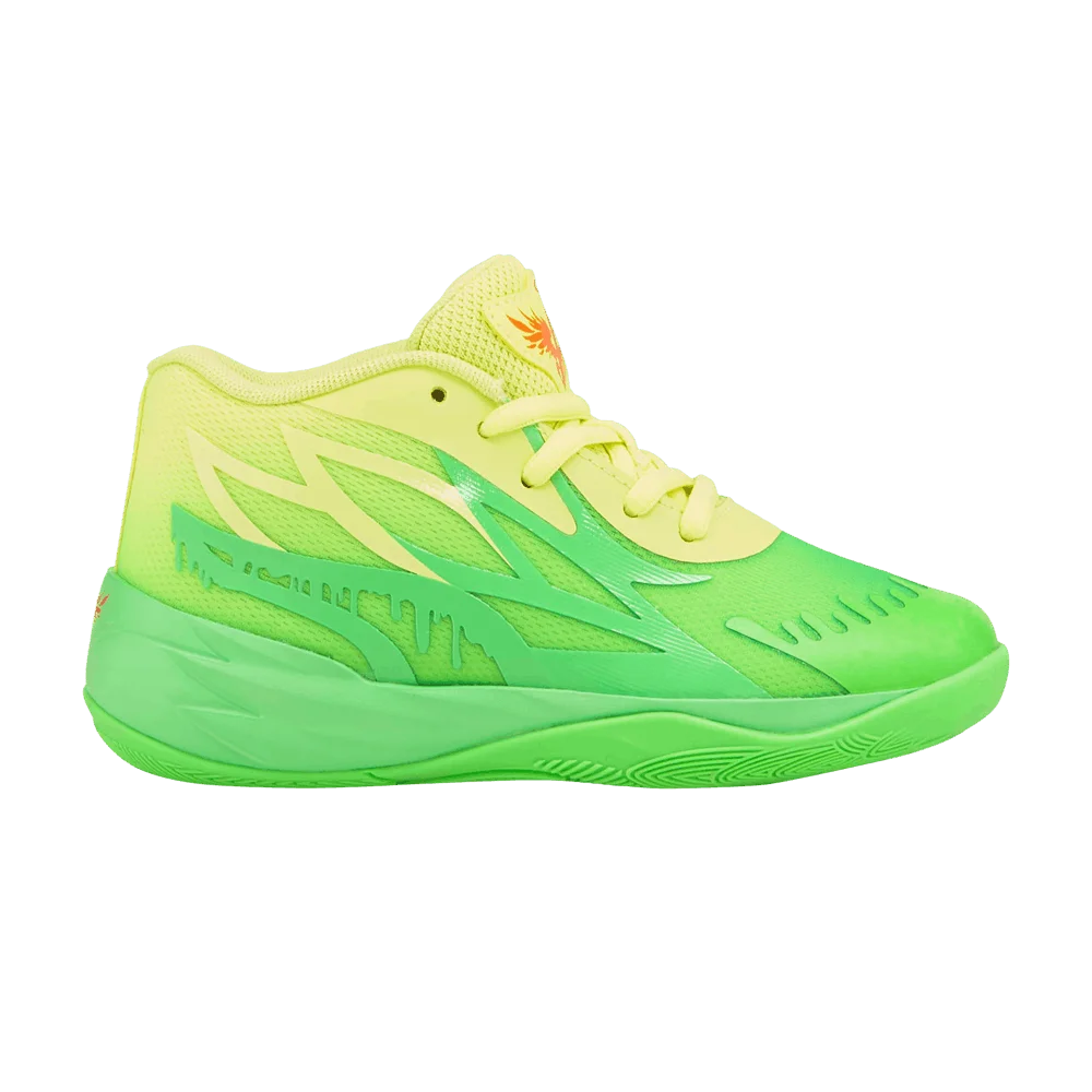 Кроссовки Nickelodeon x Puma MB.02 Little Kid 'Slime'