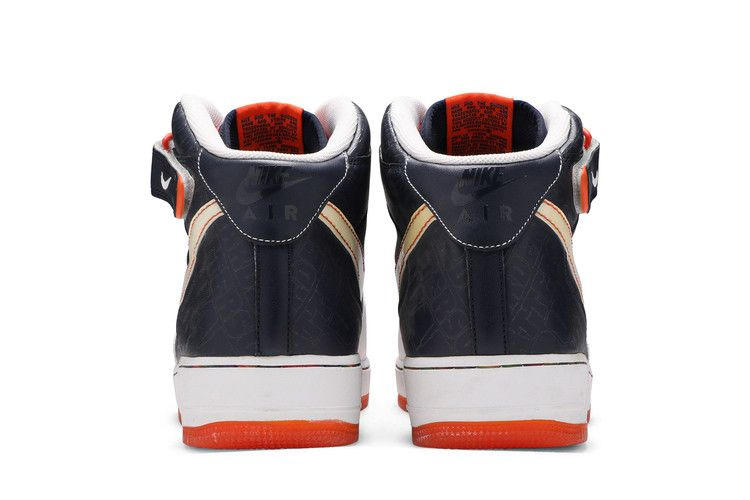 Кроссовки Nike Air Force 1 Mid '07 'Orange Blaze'