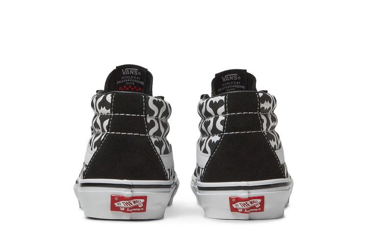 Кроссовки Vans Supreme x Grosso Mid 'Monogram S - Black'