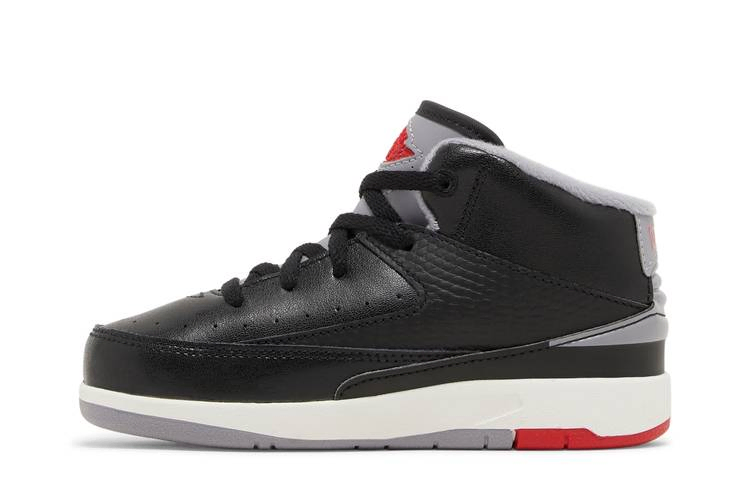 Кроссовки Air Jordan 2 Retro TD 'Black Cement'