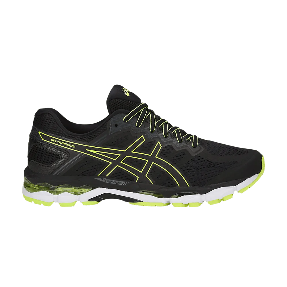 Кроссовки ASICS Gel Superion 'Black Safety Yellow'