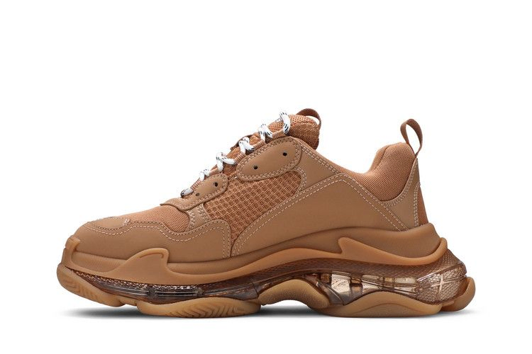 Кроссовки Balenciaga Triple S Sneaker 'Clear Sole - Light Camel'