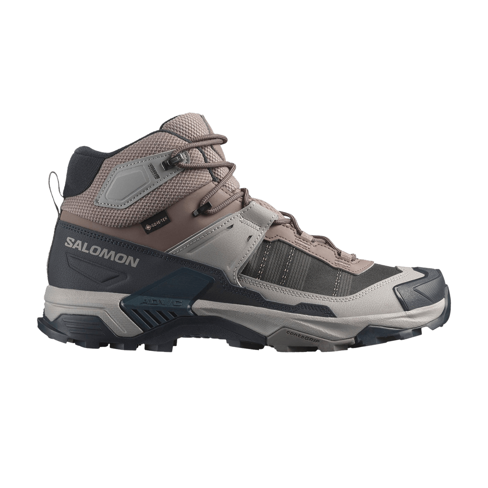 Кроссовки Salomon X Ultra 5 Mid GORE-TEX 'Iron Dark Navy'