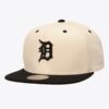 Mitchell-Ness-Cream-Black-Detroit-Tigers-Logo-Snapback-Hat-100x100