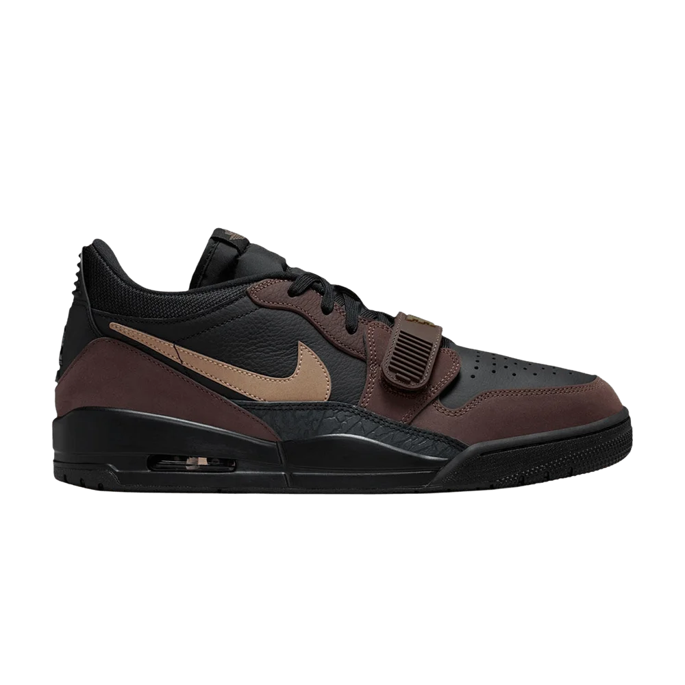 Krossovki-Air-Jordan-Legacy-312-Low-Black-Khaki-Baroque-Brown