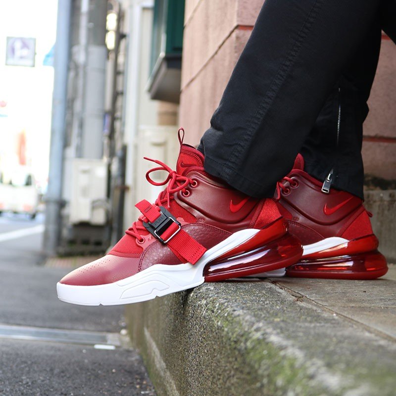 Кроссовки Nike Air Force 270 Red Croc