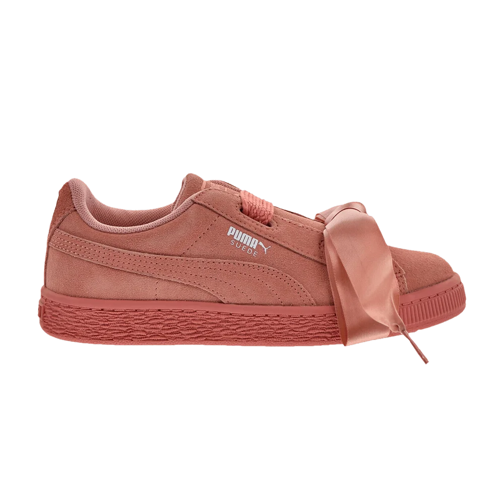 Кроссовки Puma Suede Heart Jr 'Desert Flower'