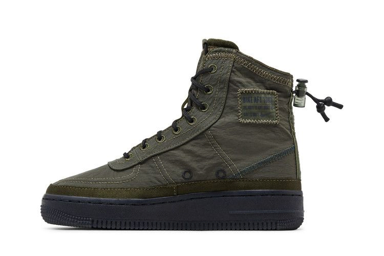 Кроссовки Nike Wmns Air Force 1 High Shell 'Cargo Khaki'