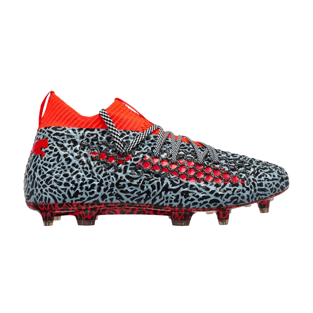 Krossovki-Puma-Future-18.1-Netfit-FG-AG-Texture-Pack-White-Red-Blast