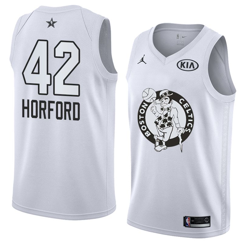 Баскетбольная джерси 2018 All-Star Celtics Al Horford #42 White Swingman Jersey