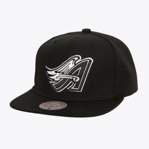 Mitchell-Ness-Black-White-California-Angels-Cooperstown-Collection-Evergreen-OG-Snapback-Hat-300x300